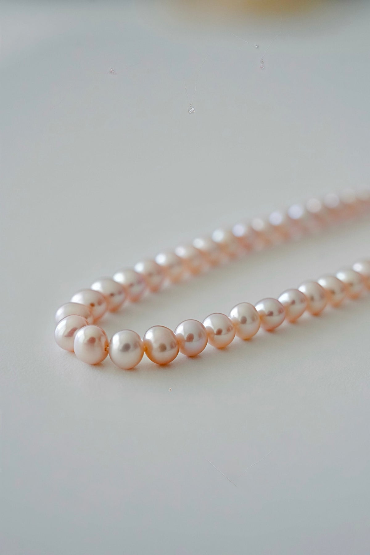 Pink Freshwater Pearl Necklace – Sterling Silver